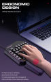 T-Wolf TF900 One Hand RGB Backlit USB Gaming Mini Keyboard and Mouse Combo for Smartphone Gaming. 