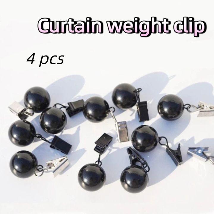 4%20pcs%20Pendant%20Gravity%20Ball%20Curtain%20Weight%20Ball%20Windproof%20Durable%20Table%20Cloth%20Weights%20Rustproof%20with%20Clip%20Heavy%20Duty%20Drapery%20Weights%20Outdoor%20Use%20-%20Image%207