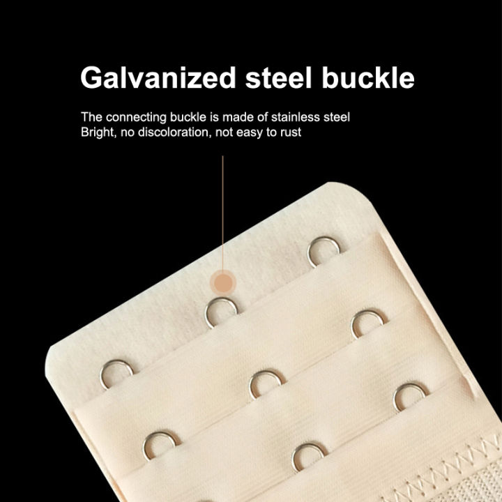 Women%20Bra%20Extension%20Strap%20Extenders%202/3/4Rows%203/4%20Buckles%20Elastic%20Extender%20Adjustable%20Bra%20Accessories%20HELIN%20-%20Image%203