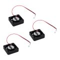 (COKP) 3X DC 12V 0.1A 2 Pin PC Case CPU Cooler Cooling Fan 40mm x 40mm x 10mm. 