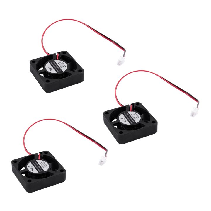 (COKP) 3X DC 12V 0.1A 2 Pin PC Case CPU Cooler Cooling Fan 40mm x 40mm x 10mm