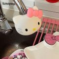 Sutuiying Sanrio Hello Kitty Cartoon Cute Faucet Filter Water Purifier Splash Original Proof Kitchen Bathroom Shower Faucet Extender Decorative Gif. 