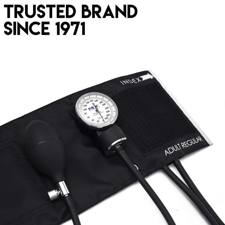MDF%20Instruments%20MDF808M-11%20Calibra%20Aneroid%20Sphygmomanometer%20Professional%20Blood%20Pressure%20Monitor%20with%20Adult%20Sized%20Cuff%20Included%20(Black)%20-%20Image%205