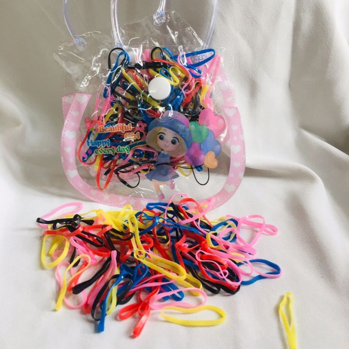 120%20PCS-Clear%20Ponytail%20Elastic%20Rubber%20Band%20Hair%20Ties%20Ropes%20Rings%20Chinese%20Rubber%20Band%20For%20Kids%20-%20Image%202