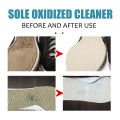 Jue-Fish Sole Oxidizing Cleaner Cleaner cleans stains, whitening shoes, yellowing sneakers, and small white shoes. 