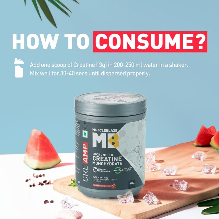 MuscleBlaze%20Creatine%20Monohydrate%20320g%20Watermelon%20Flavor%20with%20CREAMP%20Micronized%20Powder%20for%20Muscle%20Building%20-%20Image%207
