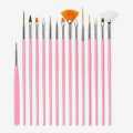 15 Pieces Nail Art Brush Set. 