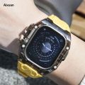 Aixuan New style Modified SE4540mm Kit Modified 789 for Apple Watch 2025 45mm 41mm Strap Clear IWatch Series 446 Rubber Strap Module. 