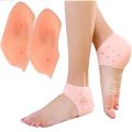 Pain relief Silicone gel heel pad Support Foot Care anti crack moisturizing socks for dry hard cracked heels,ankles swelling and ankle support. 