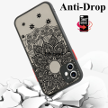 Difutagui Mandala Dreamcatcher Case For iPhone 11 13 14 12 15 Pro Max Mini XR XS Max 6s 8 7 Plus SE 2022 2020 Clear Shockproof Phone Cover. 