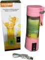 380Ml Blades Mini Usb Rechargeable Portable Electric Fruit Juicer Smoothie Maker Blender Machine Sports Bottle Juicing Cup Juicers. 