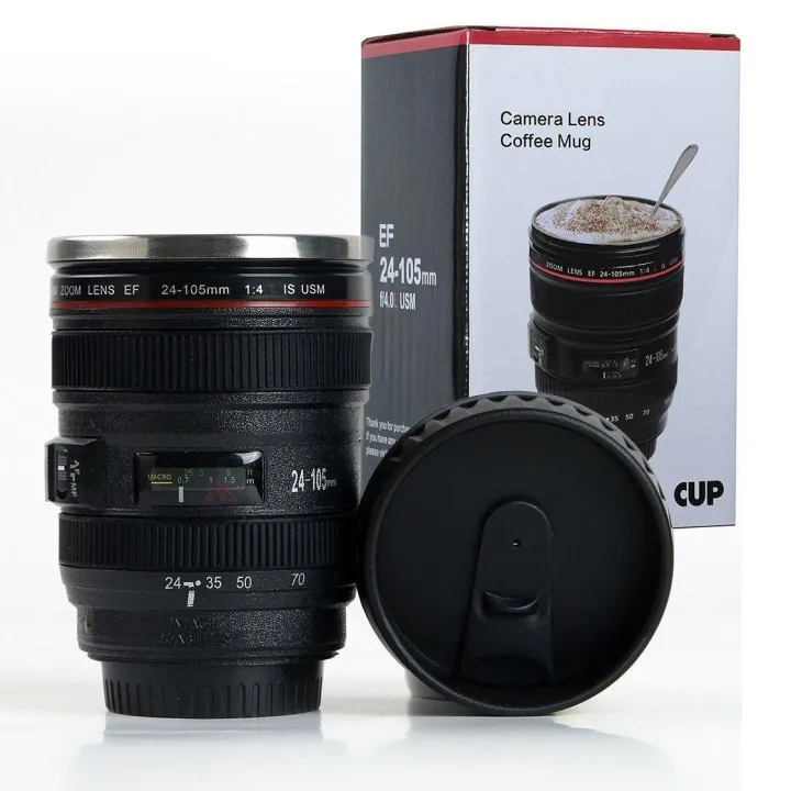 Camera%20Lens%20Plastic%20Coffee%20Mug%20With%20Lid,%20Black%20-%20Image%205