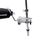 ARELENE 2X Drum Clamp Metal Drum Stand Extension Clip Rod Connecting Bracket Clip Percussion Drum Accessories Instruments. 