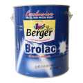 Black Berger Brolac Hi Gloss Enamel For Metal And Wood-1L. 