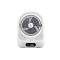 Rechargeable Fan with Led Light Lantern Camping Fan with Solar Panel with FM Radio BT Speaker for Outside (Ep-308). 