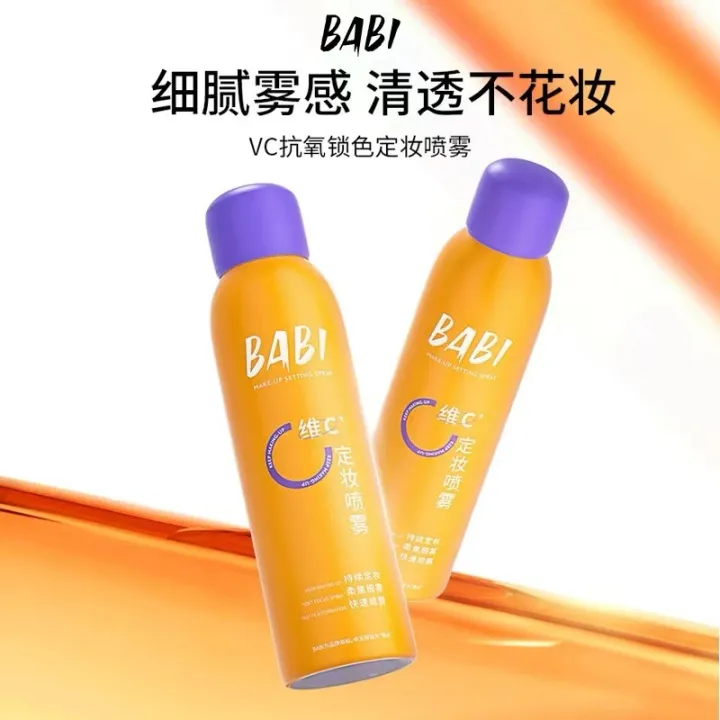 BABI%20Setting%20Spray%20Barbie%20Clear%20Soft%20Focus%20Matte%20Soft%20Focus%20Refreshing%20Hydrating%20Non-Peeling%20VC%20Setting%20Spray%20Original%20-%20Image%202