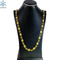 Gold Plated Panchadhatu Long Coin Design Chain For Women. 