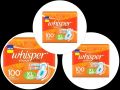 Whisper Choice Ultra Xl Sanitary Pads - 6 Pieces Pack of 3. 