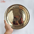 Axia Krafts Bronze Plate Chares Thaal 10.5 inches Kansha Plate Medium. 