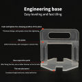 100PCS 1-3MM Tile Leveling Spacers System Clip Kit Construction Tools For Laying Flooring Tiles Leveler Home Decoration　Netiie. 