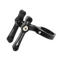 Bicycle Double Water Bottle Cage Holder Mount Adapter Black. 