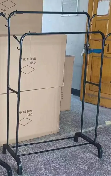 Double%20Railings%20Pipe%20Coat%20Rack%20/%20Clothes%20Stand%20with%20Two%20Side%20Hooks%20and%20PVC%20Fittings%20-%20Image%202