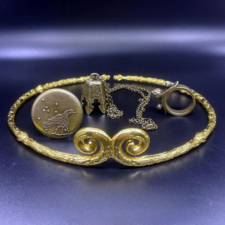 Wu%20Kong%204-Piece%20Collector's%20Edition%20Set%20Constricting%20Headband%20And%20Jewelry%20Set%20Exclusive%20Gaming%20Merchandise%20For%20Gamers%20Simulation%20Halloween%20Props%207DD%20-%20Image%203