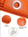 12x15 feet Orange Blue HQ Tripal / Tarpaulin / Tarp / Heavy Duty Waterproof & Durable. 
