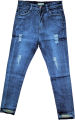 Low Distress High Rise Jeans For Women. 