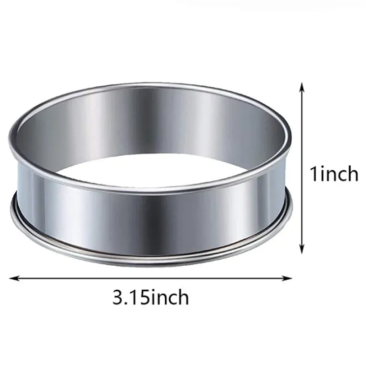 12%20Pieces%20English%20Muffins%20Rings,%20Muffin%20Tart%20Rings%20Double%20Rolled%20Tart%20Ring%20Stainless%20Steel%20Crumpet%20Rings%20Molds%20Cake%20Mold%20-%20Image%202