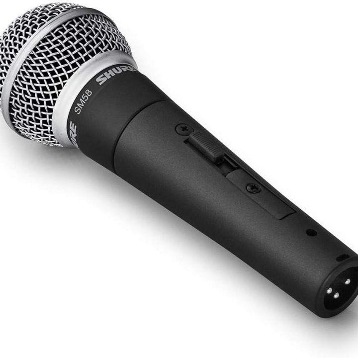 Shure SM58 Cardioid Dynamic Vocal Microphone with On/Off Switch (SM58S ...