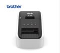 Brother QL-800 Monochrome Portable Wired Thermal Label Printer Max Print speed 40 ppm High Speed Professional Printer With USB 2.0 Print up to 62mm DK rolls width, Auto cut function. 