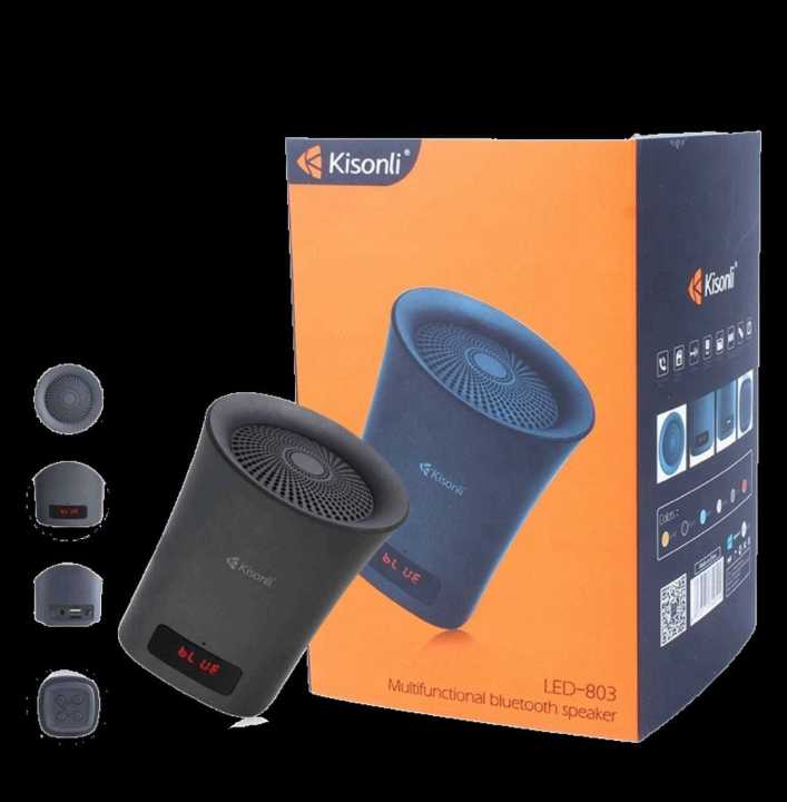 Brand Kisonli Kisonli Bluetooth Speaker Led 803 Kisonli Led-803