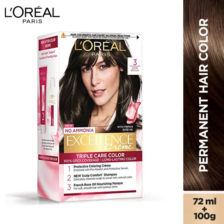 LOreal%20Paris%20Excellence%20Creme%20Hair%20Color%20-%203%20Dark%20Brown%2072ml+100g%20-%20Image%202