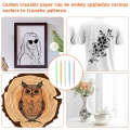 100 Sheets Carbon Transfer Paper Tracing Paper, Copy-Paper Tracing and Transferring Drawings on Wood, Paper. 