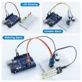 LAFVIN Basic Starter Kit for Arduino Uno R3 Projects Electronic Components Kit with R3 Board DIY Electronics Set with Tutorial. 