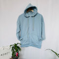 Adapt Nepal Light Blue Winter Zipup Hoodie For Men. 