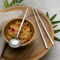 23cm Stainless Steel Chopsticks -1Pair. 