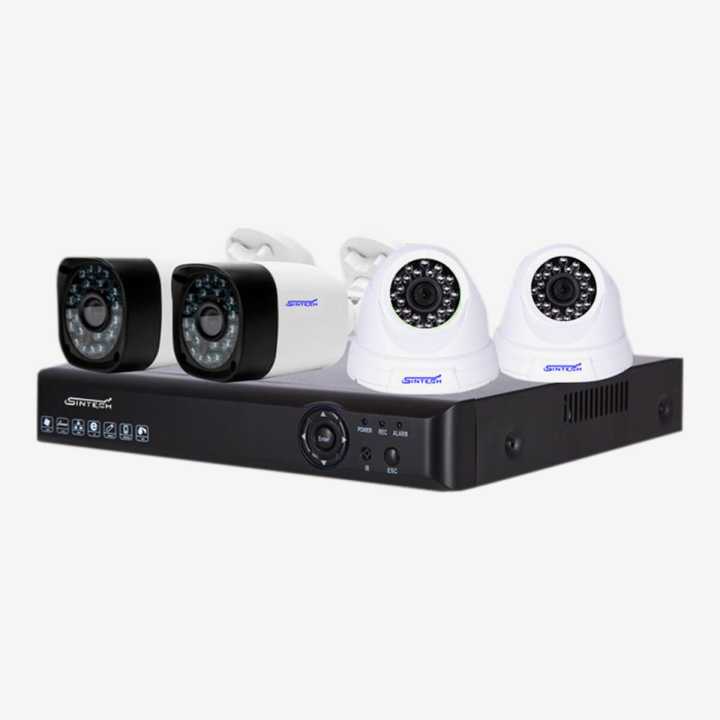 Hikvision Channel Night Vision HD CCTV Package with DVR,500 GB