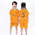 2425 Children's Football Jersey Short Sleeve Printed Number Riyadh Real Madrid 7 Miami Barcelona No. 19 Ronaldo Jersey. 