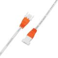 Led Strip Connector 2 Pin Wire for Male/Female Led Lamps Driver Cable Orange/Green/Grey Color. 