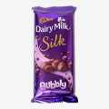 Cadbury Dairy Milk Silk Bubbly Chocolate Bar - 120g. 