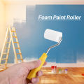 6Pcs Mini Foam Paint Roller Painting Decorating Kit 2 Inch Small for Wall Painting Repair Brush. 