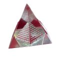Crystal Pyramid Transparent For Vastu Dosh Nivaran HighQuality Original Transparent Pyramid Showpiece / Figure Good Luck / Statue / Gift Item. 