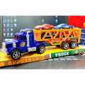 Appearance Truck Transporter Trailer Race Car Auto Carrier (Multiple Colors). 