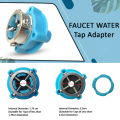 Tap Adapter Connector For Flexible Pipe Connection And Washing Machine Water Inlet Hose Pipe, Tap Adaptor 1/2" (15mm). 