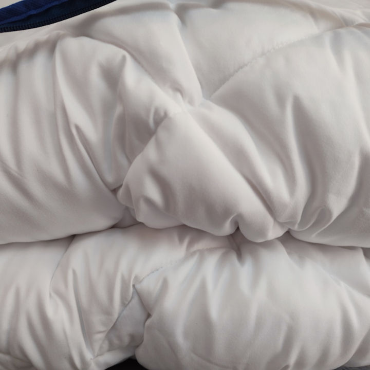 Tulip%20Soft%20Microfiber%20Quilt%20(%20Sirak%20)%20Plain%20White%20Blanket%20For%20Winter%20-%2090"X%2084"%20/%20100"X%2090"%20Fit%20For%20Queen%20/%20King%20Size%20Bed%20-%20Image%205