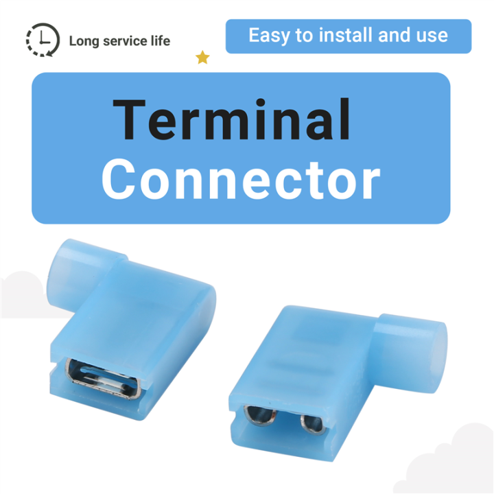 40pcs%2090%20Degree%20Insulated%20Female%20Push%20On%20Wire%20Terminal%20Connector%20-%20Image%203