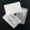 10pcs Waterproof Transparent Card Holder PVC Frosted Card Cover Business Credit ID Cards Card Protector Sleeves. 