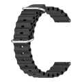 Flexible Ocean Loop Silicon Strap Realme Watch S (22mm). 